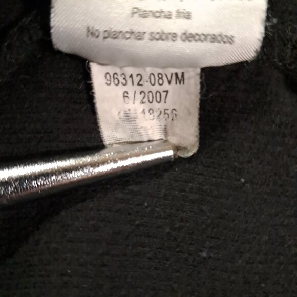 Harley Davidson Sweater Men 2XL XXL 1/4 Button Black Orange Colorblock Embroider - Picture 12 of 13